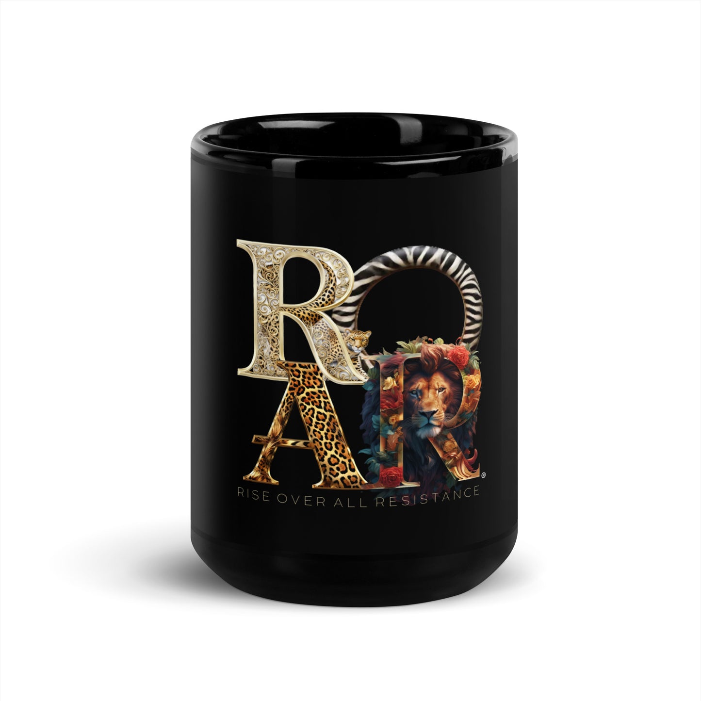 Black Glossy Mug