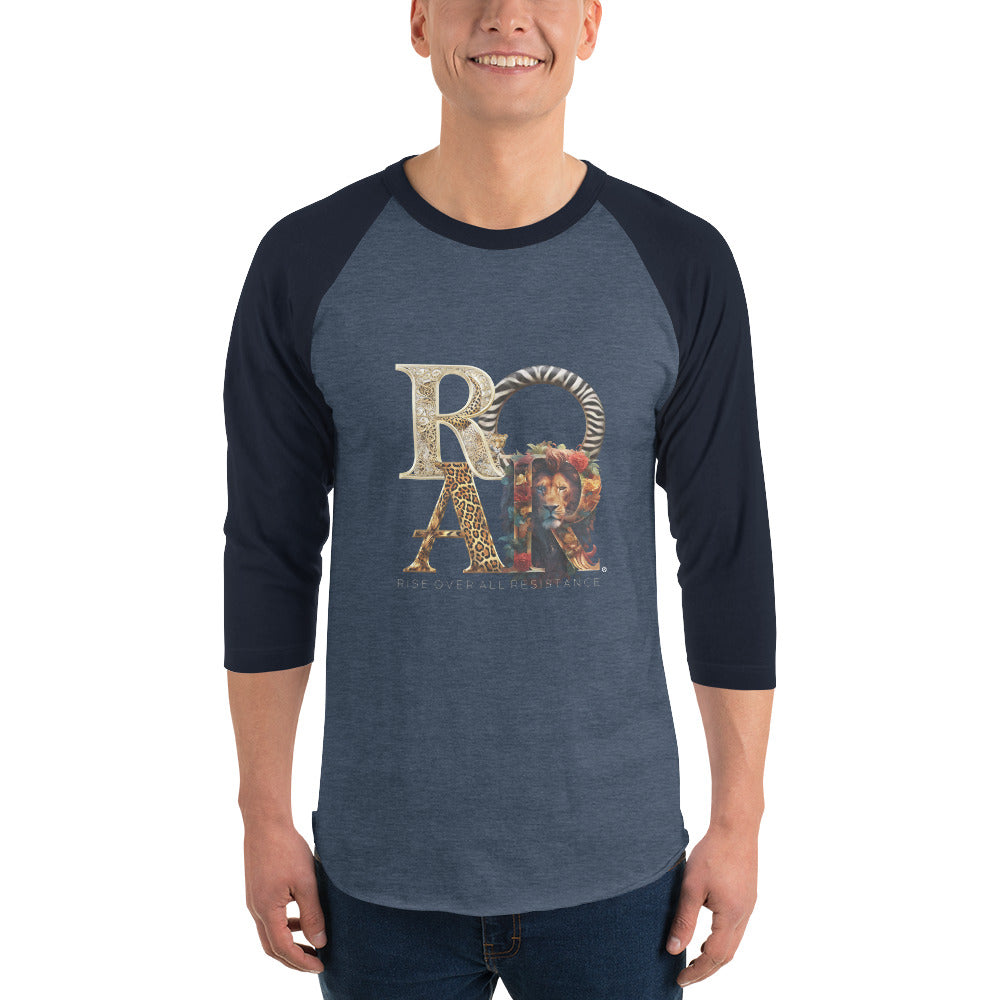 3/4 sleeve raglan shirt