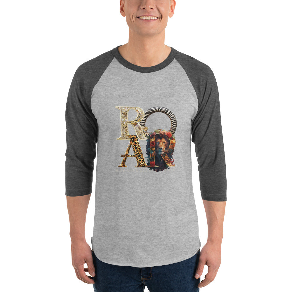 3/4 sleeve raglan shirt