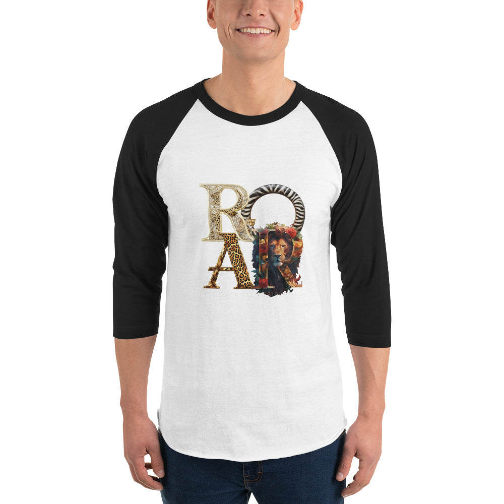 3/4 sleeve raglan shirt