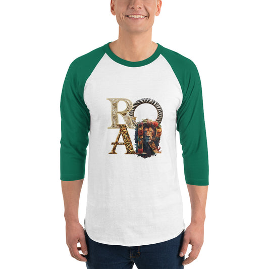 3/4 sleeve raglan shirt