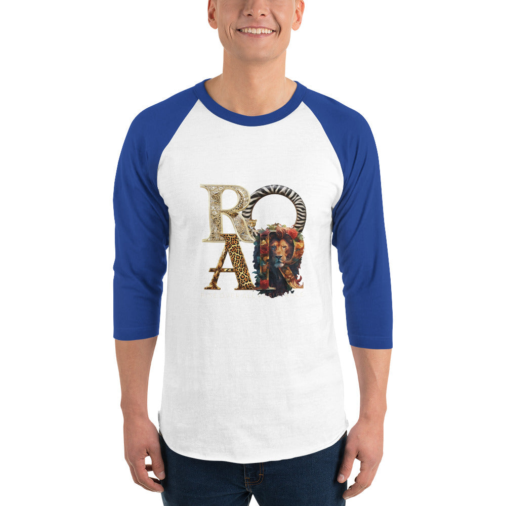 3/4 sleeve raglan shirt